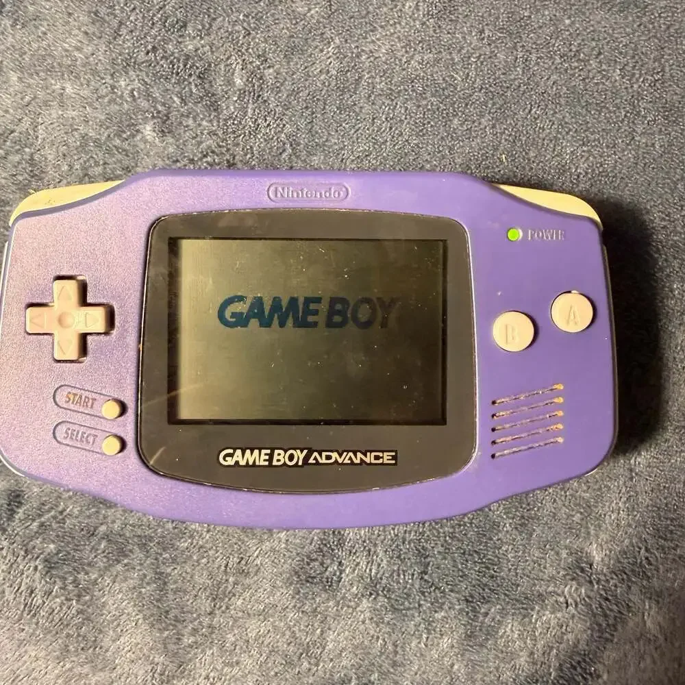 Nintendo Game Boy Advance AGB-001 Handheld Console - Atomic Purple